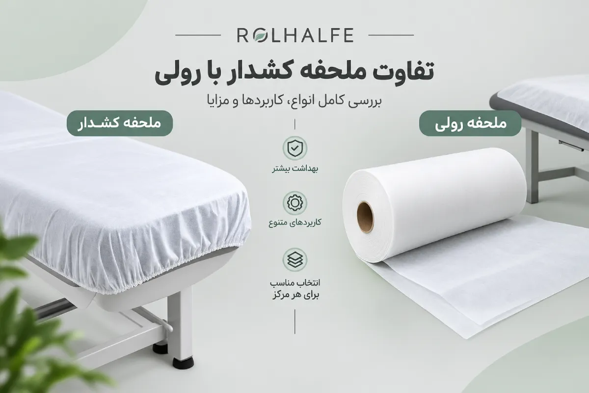 تفاوت ملحفه کشدار با رولی چیست؟