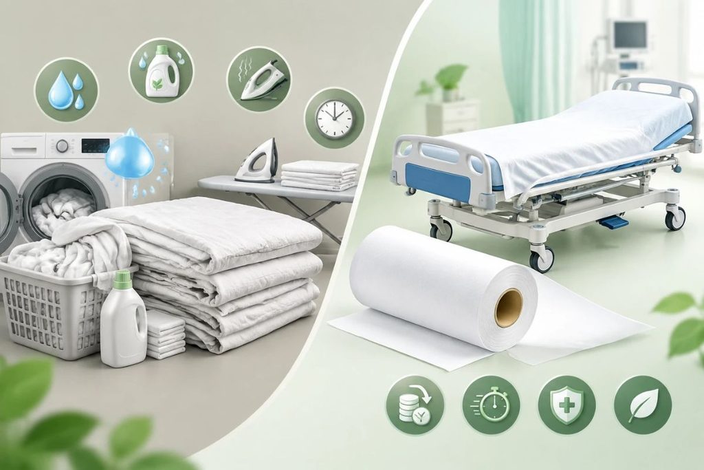 تحلیل توجیه اقتصادی رول ملحفه یکبار مصرف