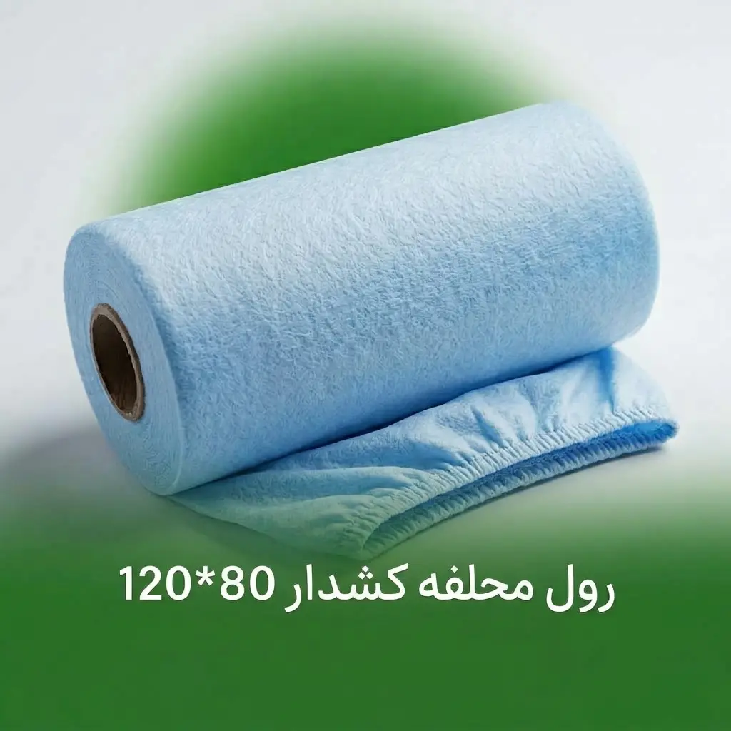 رول ملحفه کشدار 120*80 رول ملحفه کشدار 120*80